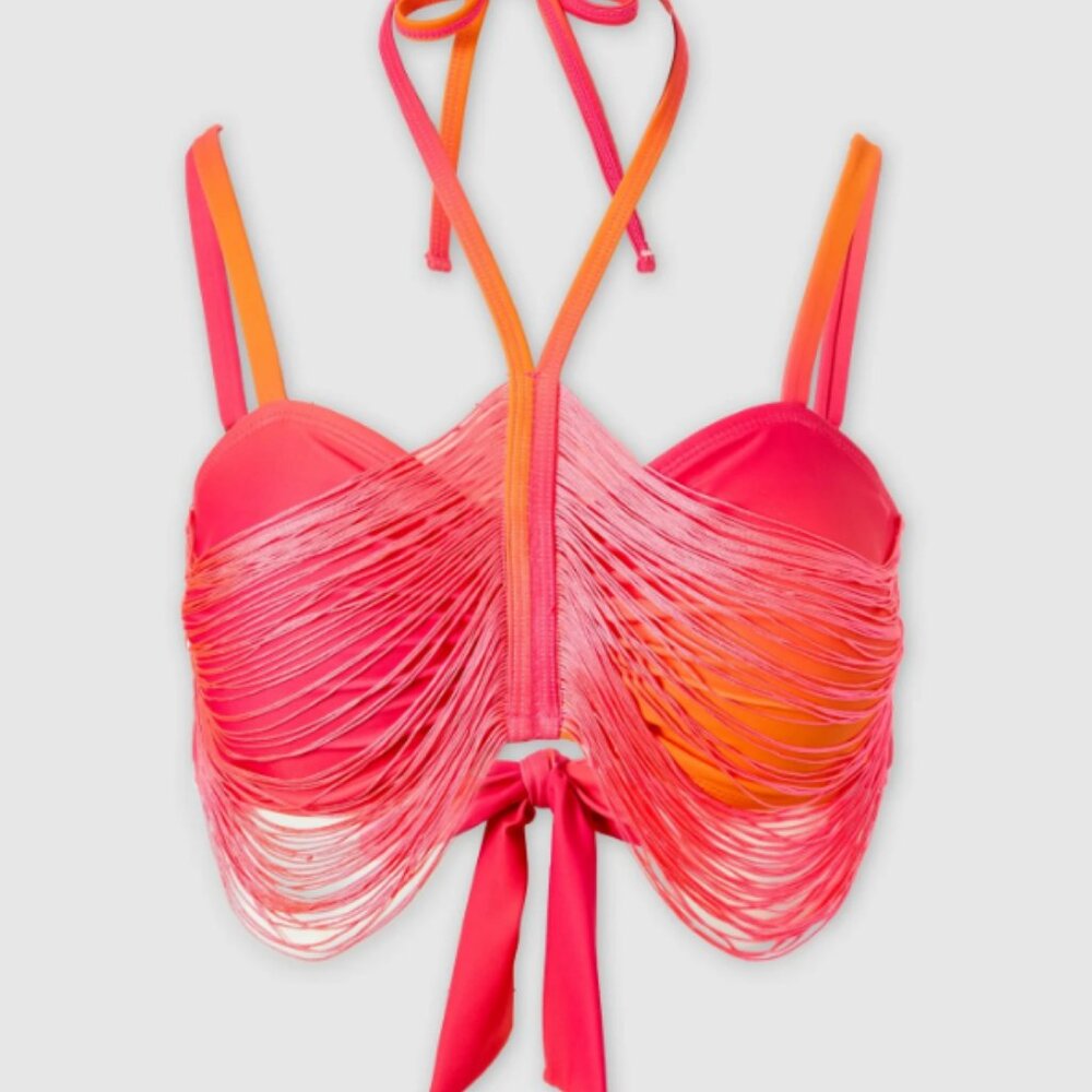 Megan thee Stallion Hot Girl Summer Chicas Fringe Bikini Top
